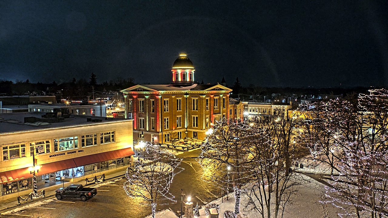 Thumbnail for current weather camera view from City of Woodstock in Woodstock, Illinois