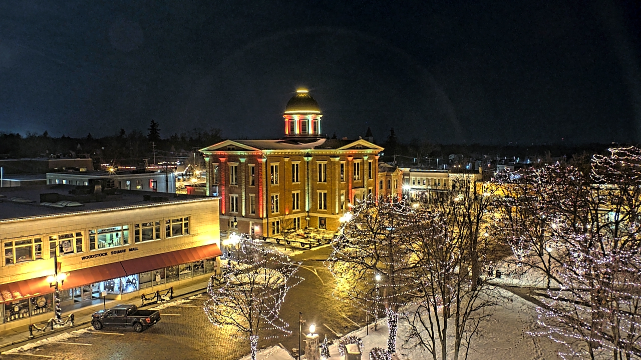 Thumbnail for current weather camera view from City of Woodstock in Woodstock, Illinois