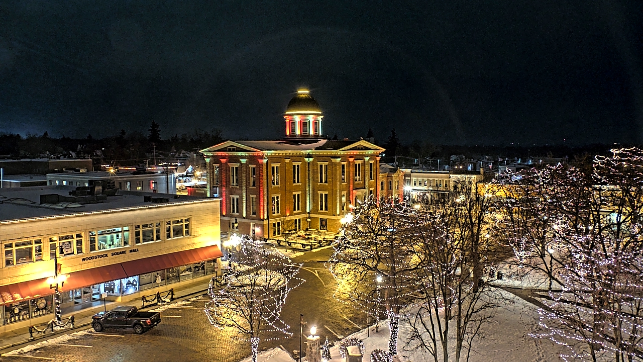 Thumbnail for current weather camera view from City of Woodstock in Woodstock, Illinois