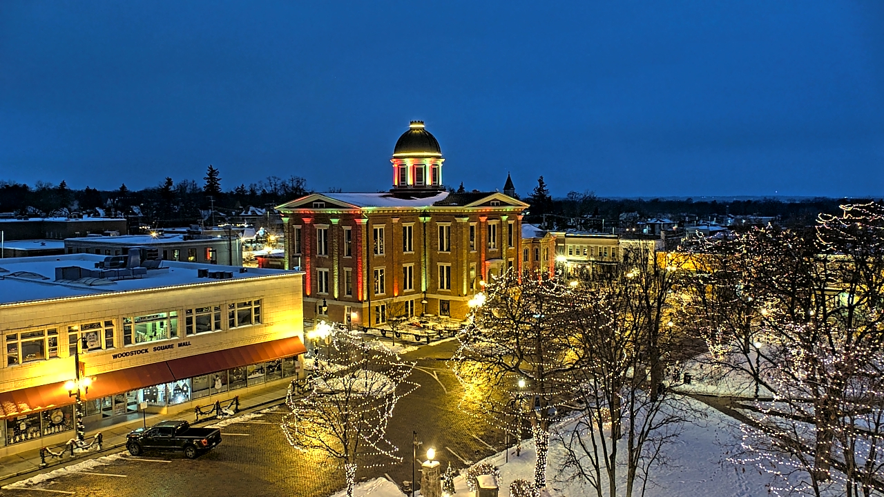 Thumbnail for current weather camera view from City of Woodstock in Woodstock, Illinois