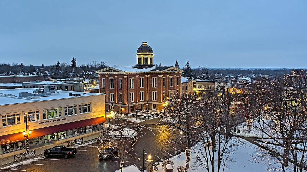 Thumbnail for current weather camera view from City of Woodstock in Woodstock, Illinois