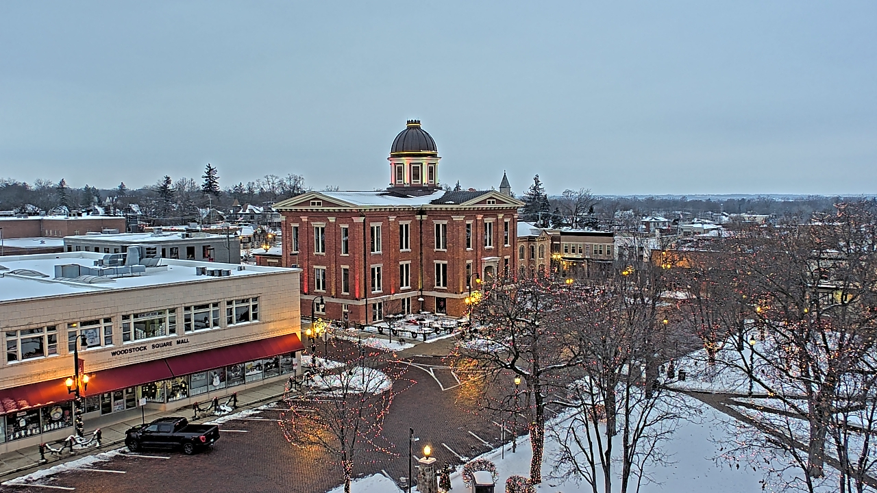 Thumbnail for current weather camera view from City of Woodstock in Woodstock, Illinois