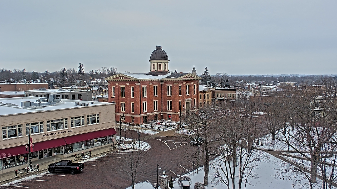 Thumbnail for current weather camera view from City of Woodstock in Woodstock, Illinois
