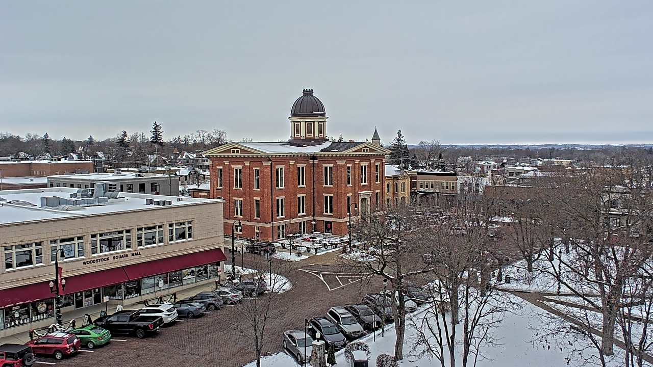 Thumbnail for current weather camera view from City of Woodstock in Woodstock, Illinois