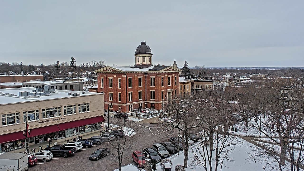 Thumbnail for current weather camera view from City of Woodstock in Woodstock, Illinois