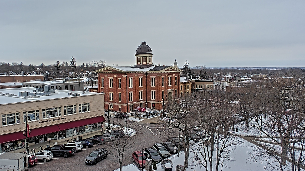 Thumbnail for current weather camera view from City of Woodstock in Woodstock, Illinois