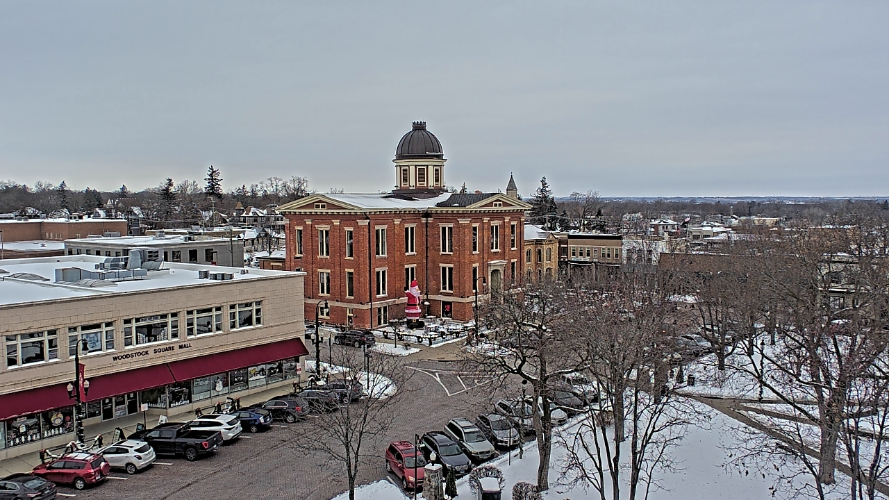 Thumbnail for current weather camera view from City of Woodstock in Woodstock, Illinois