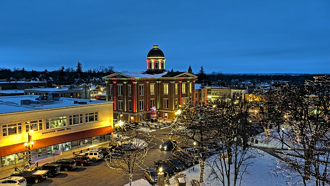 Thumbnail for current weather camera view from City of Woodstock in Woodstock, Illinois