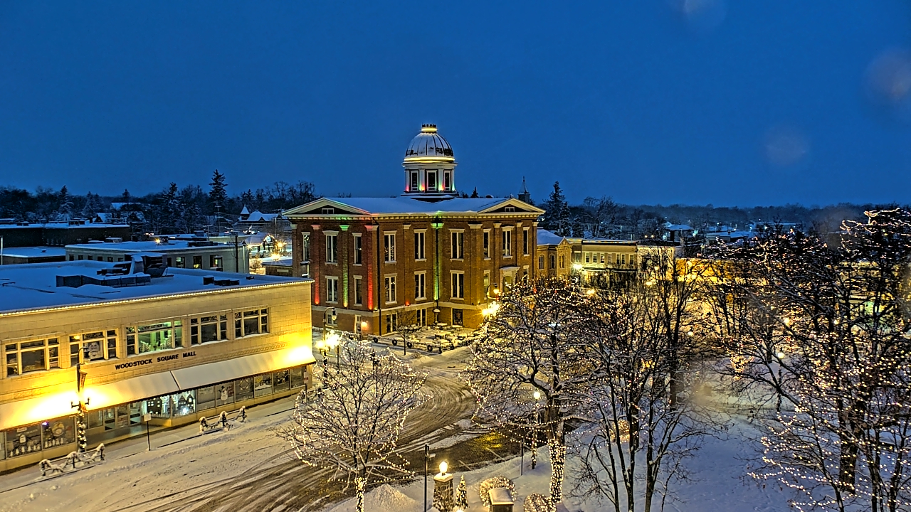 Thumbnail for current weather camera view from City of Woodstock in Woodstock, Illinois