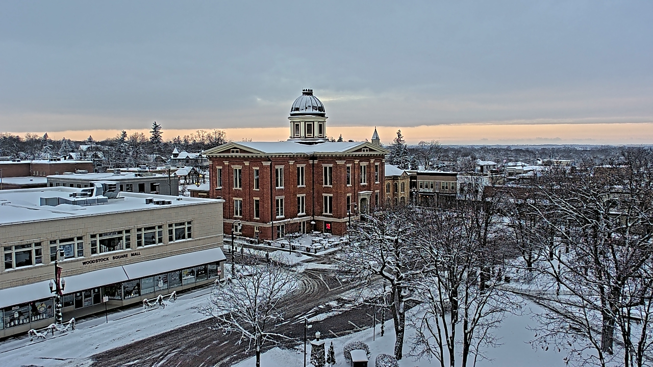 Thumbnail for current weather camera view from City of Woodstock in Woodstock, Illinois