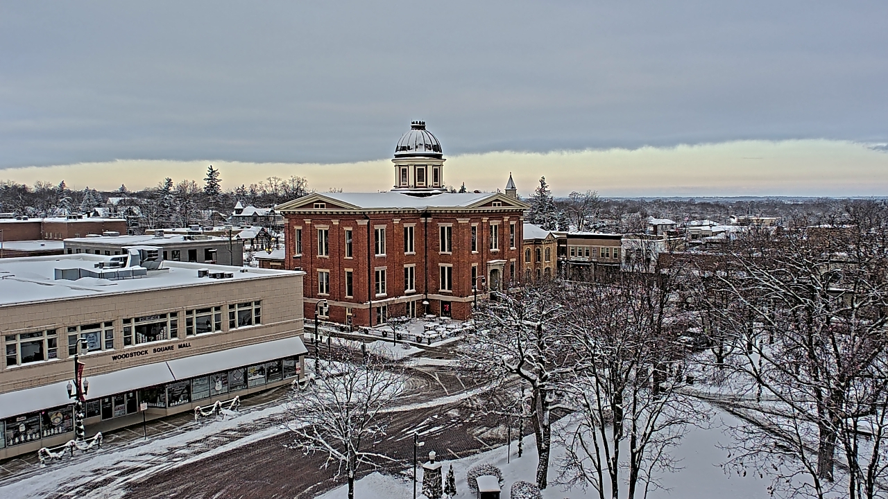 Thumbnail for current weather camera view from City of Woodstock in Woodstock, Illinois