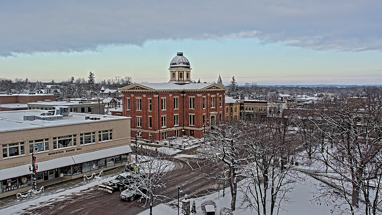 Thumbnail for current weather camera view from City of Woodstock in Woodstock, Illinois