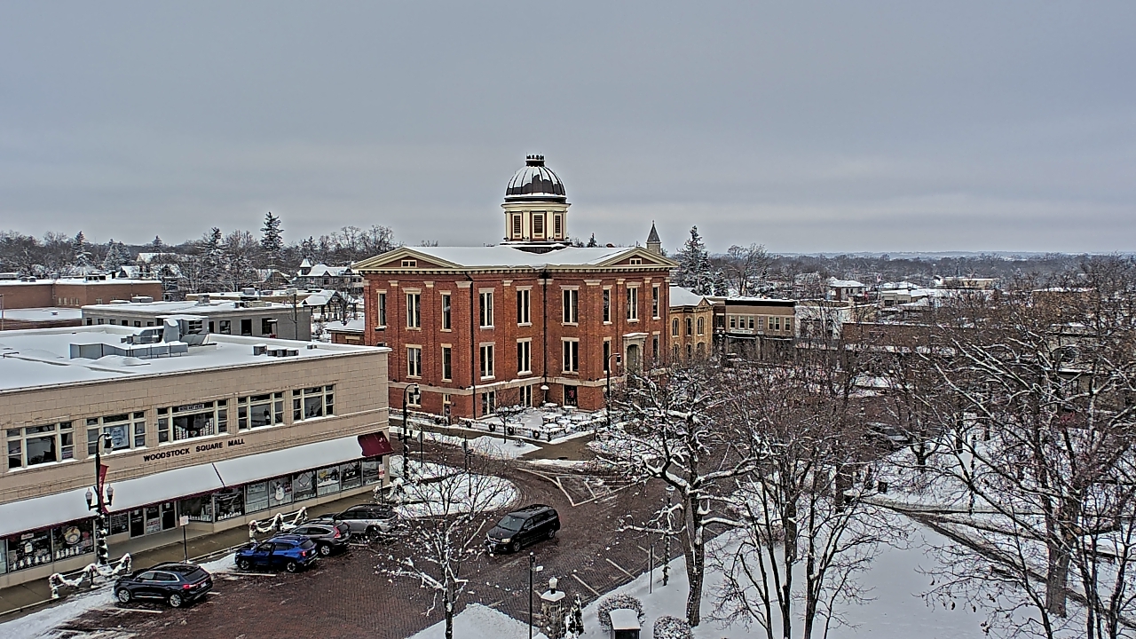 Thumbnail for current weather camera view from City of Woodstock in Woodstock, Illinois