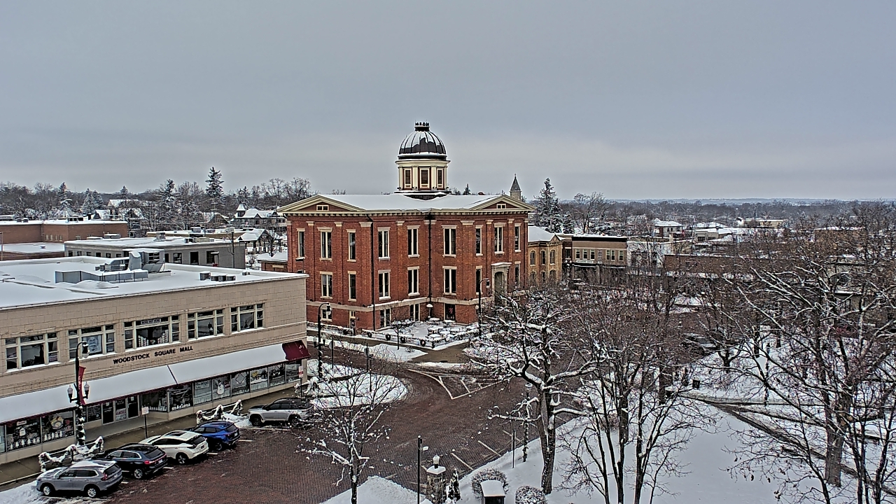Thumbnail for current weather camera view from City of Woodstock in Woodstock, Illinois