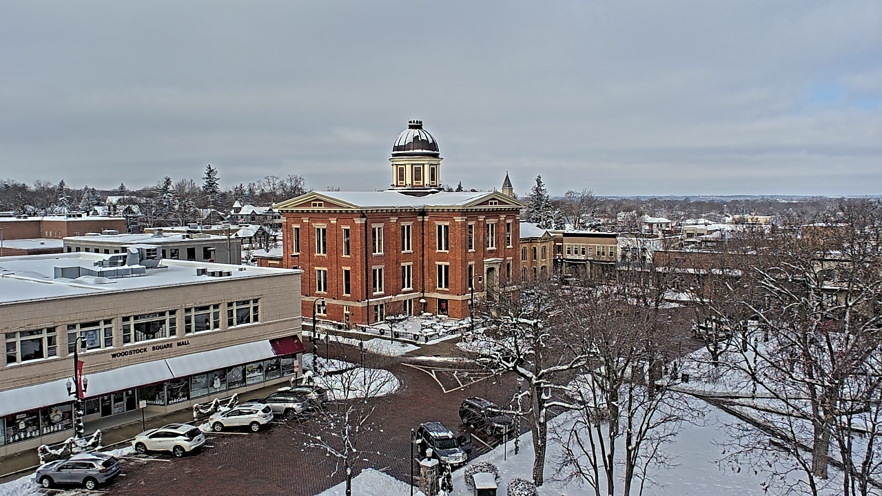 Thumbnail for current weather camera view from City of Woodstock in Woodstock, Illinois