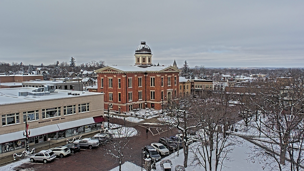 Thumbnail for current weather camera view from City of Woodstock in Woodstock, Illinois