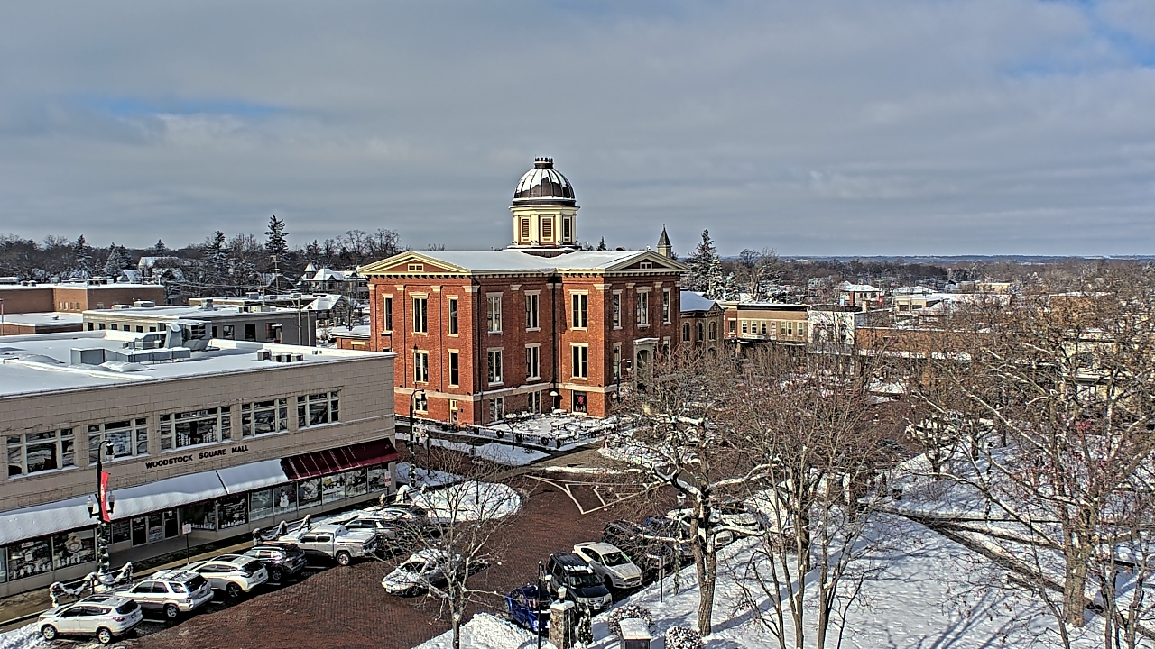 Thumbnail for current weather camera view from City of Woodstock in Woodstock, Illinois