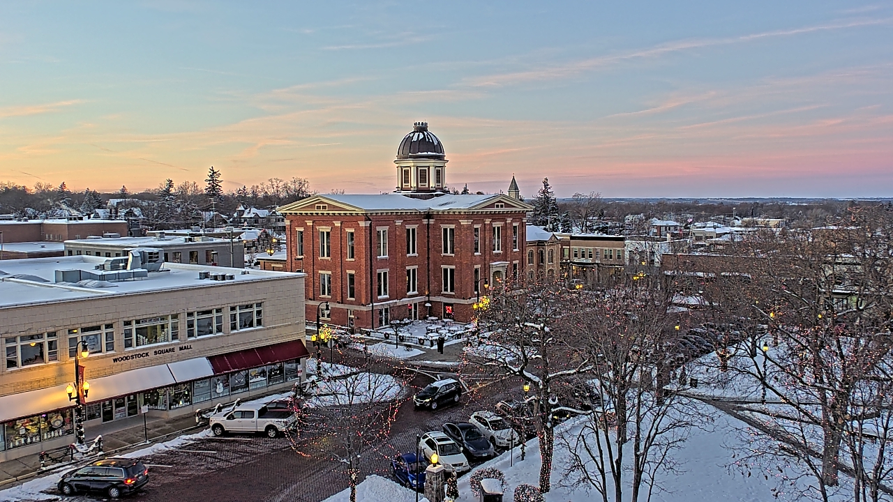 Thumbnail for current weather camera view from City of Woodstock in Woodstock, Illinois