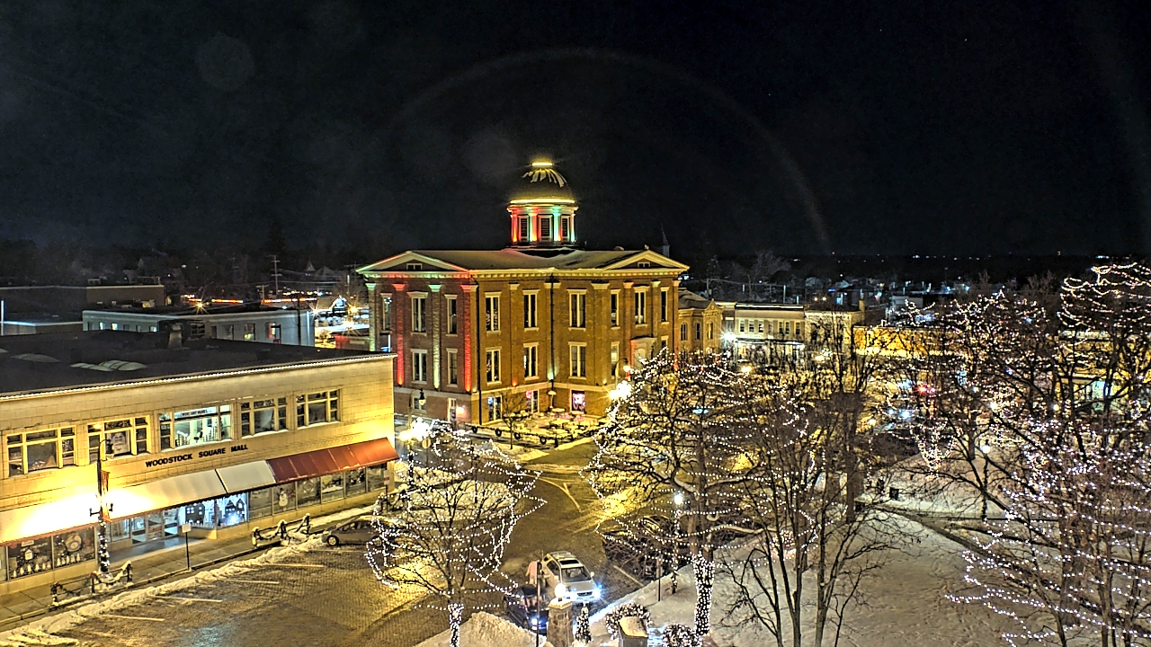 Thumbnail for current weather camera view from City of Woodstock in Woodstock, Illinois