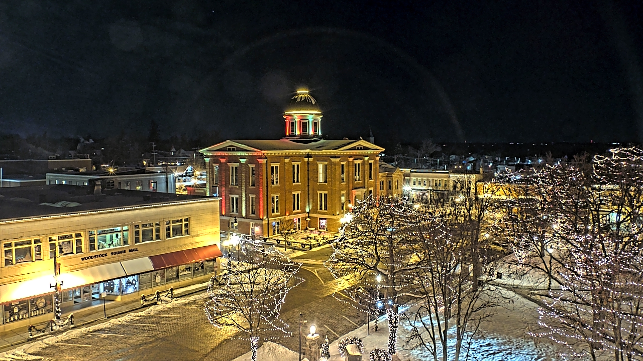 Thumbnail for current weather camera view from City of Woodstock in Woodstock, Illinois