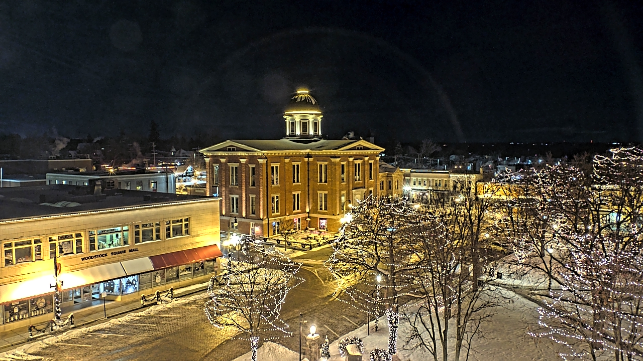 Thumbnail for current weather camera view from City of Woodstock in Woodstock, Illinois