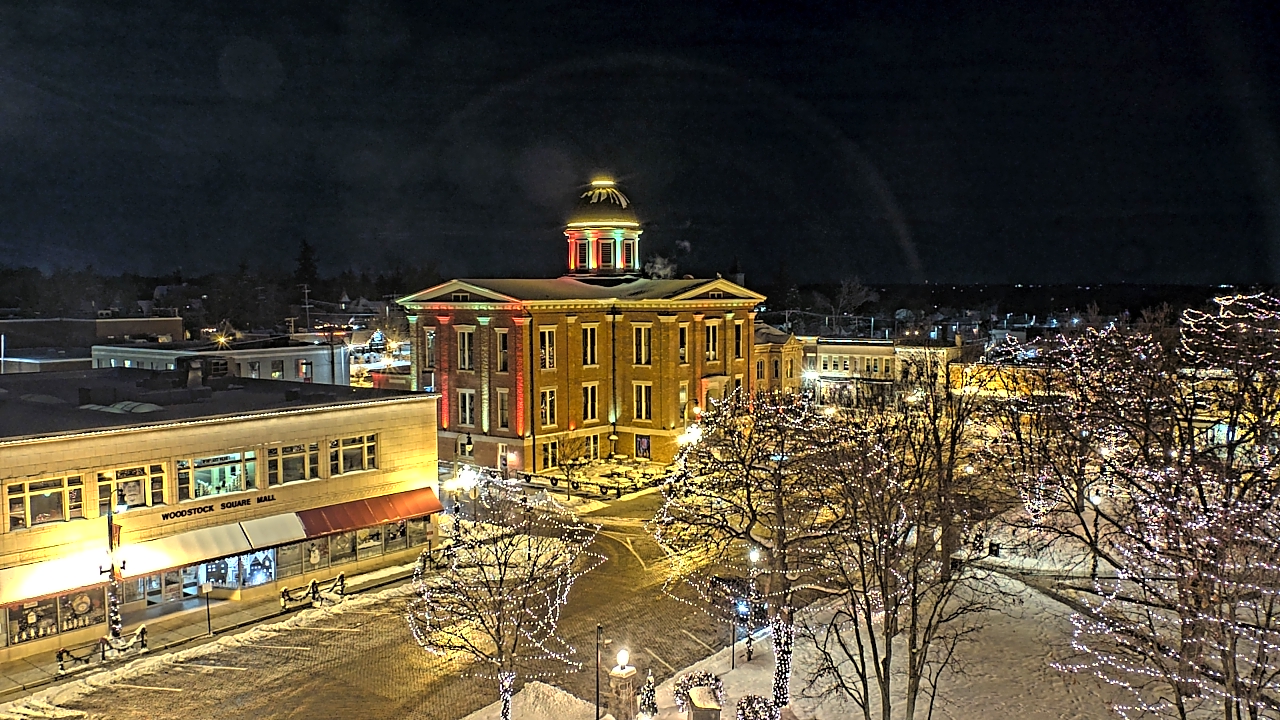 Thumbnail for current weather camera view from City of Woodstock in Woodstock, Illinois