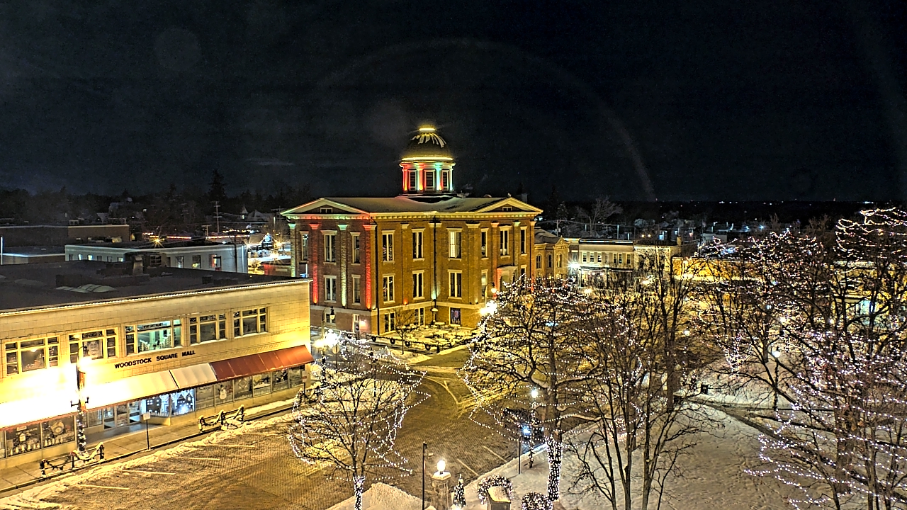 Thumbnail for current weather camera view from City of Woodstock in Woodstock, Illinois