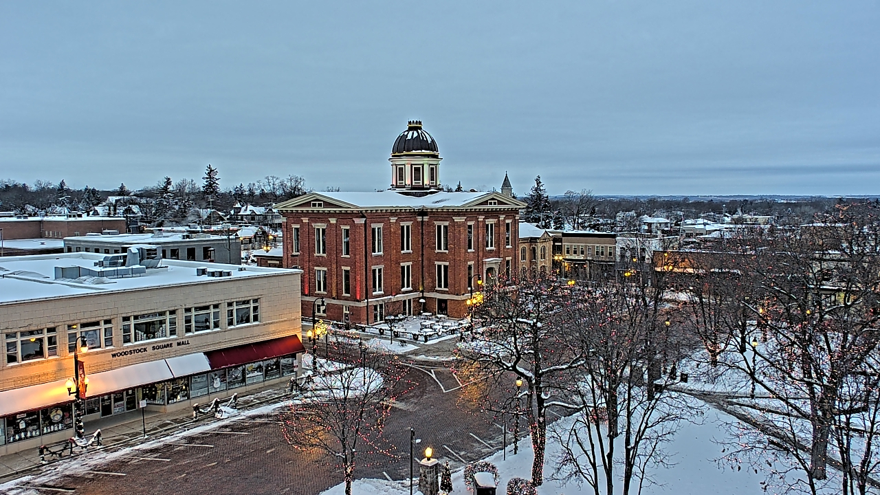 Thumbnail for current weather camera view from City of Woodstock in Woodstock, Illinois