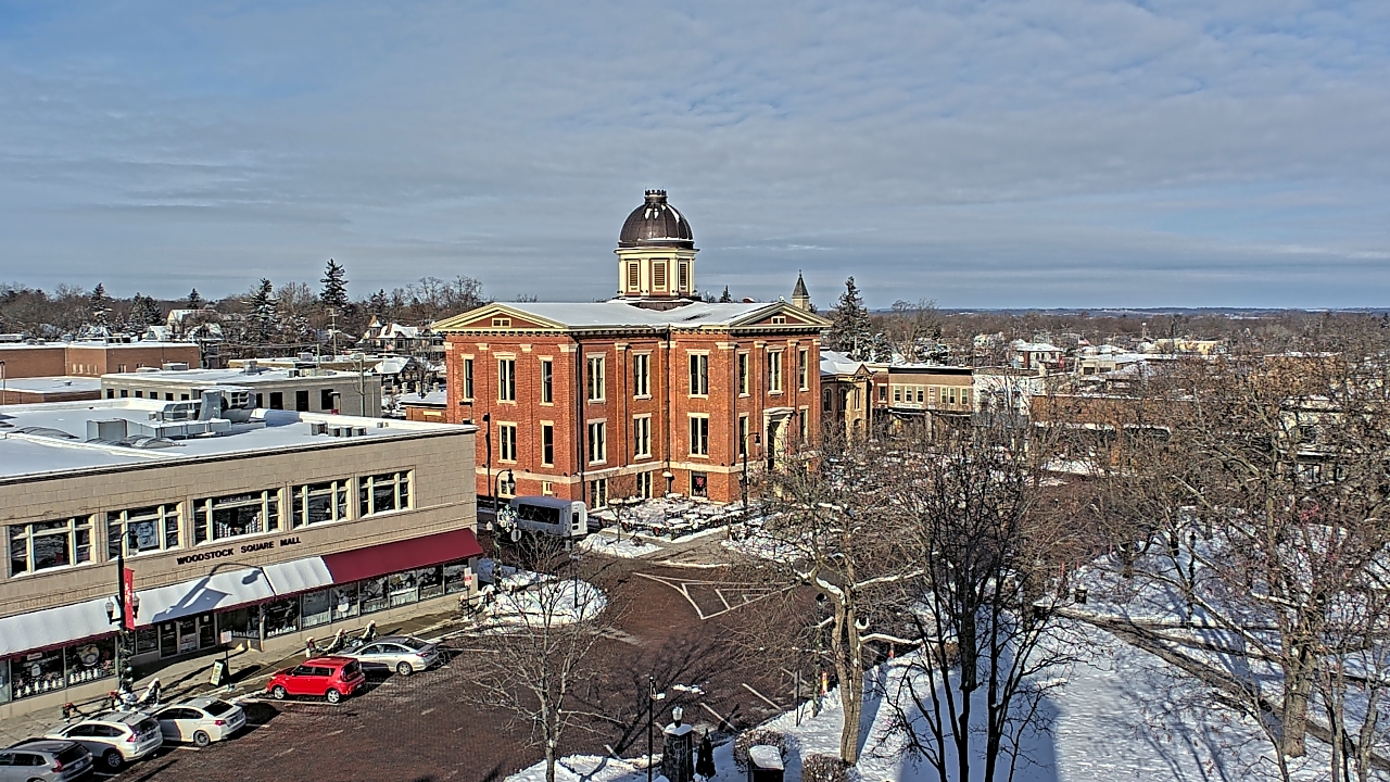Thumbnail for current weather camera view from City of Woodstock in Woodstock, Illinois