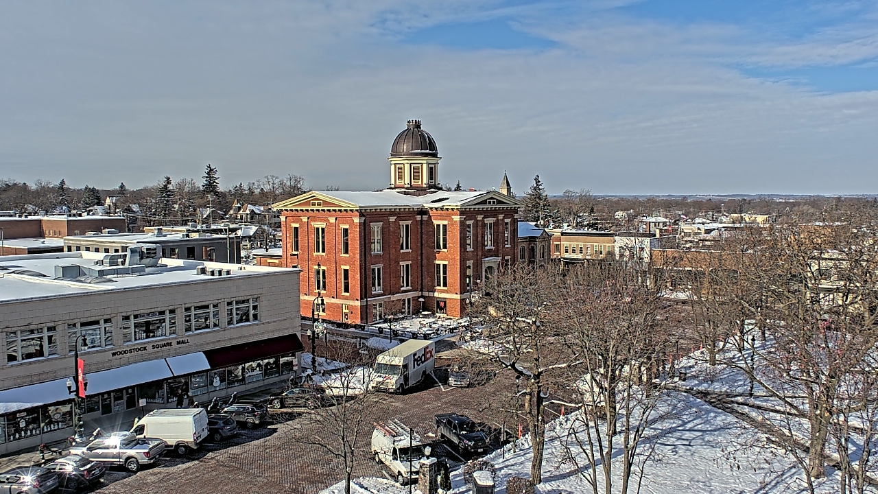 Thumbnail for current weather camera view from City of Woodstock in Woodstock, Illinois