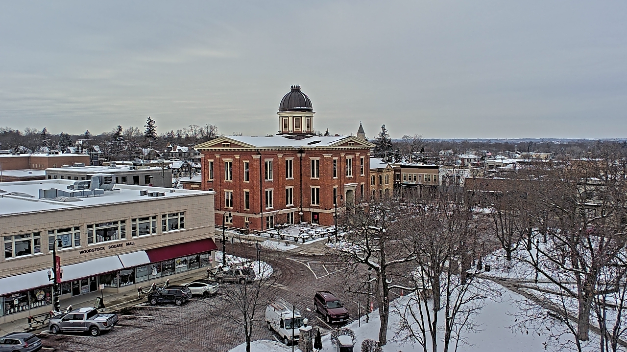 Thumbnail for current weather camera view from City of Woodstock in Woodstock, Illinois