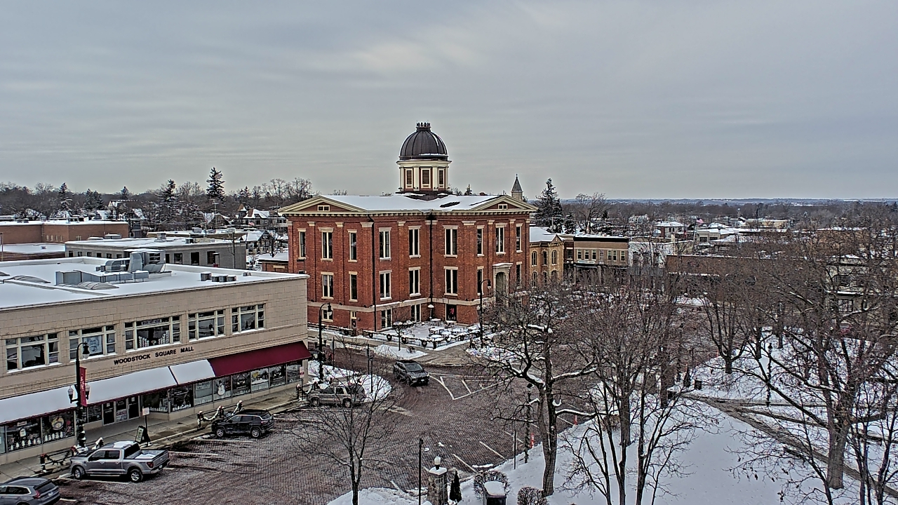 Thumbnail for current weather camera view from City of Woodstock in Woodstock, Illinois