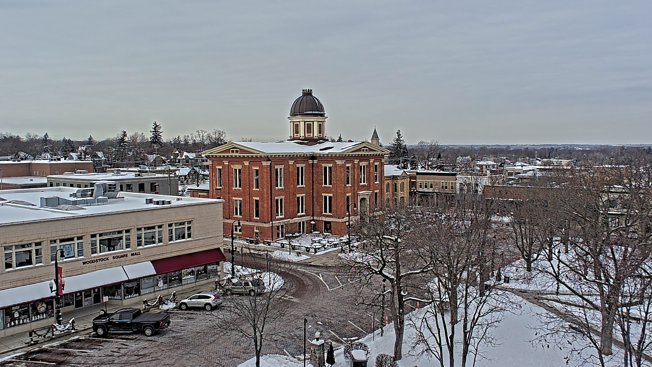 Thumbnail for current weather camera view from City of Woodstock in Woodstock, Illinois