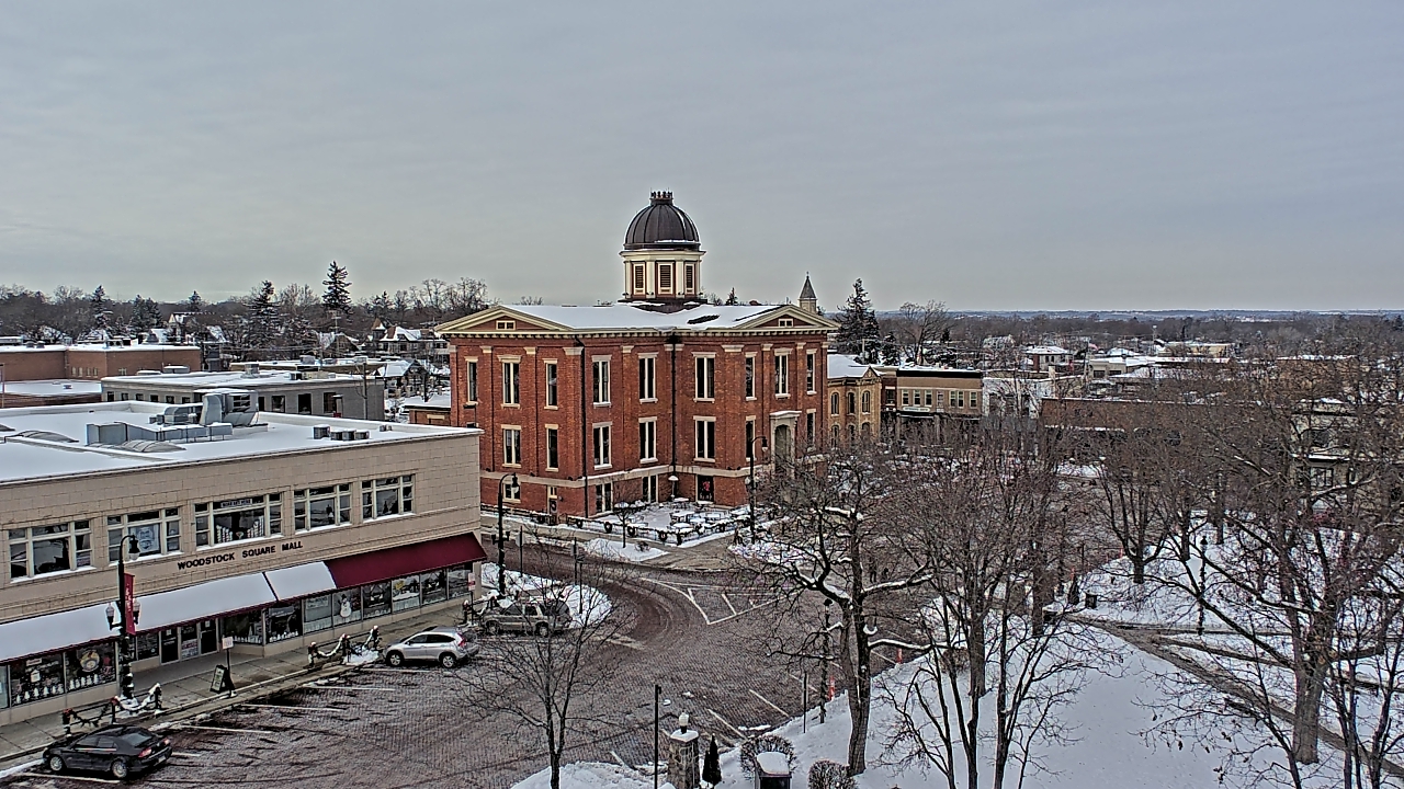 Thumbnail for current weather camera view from City of Woodstock in Woodstock, Illinois
