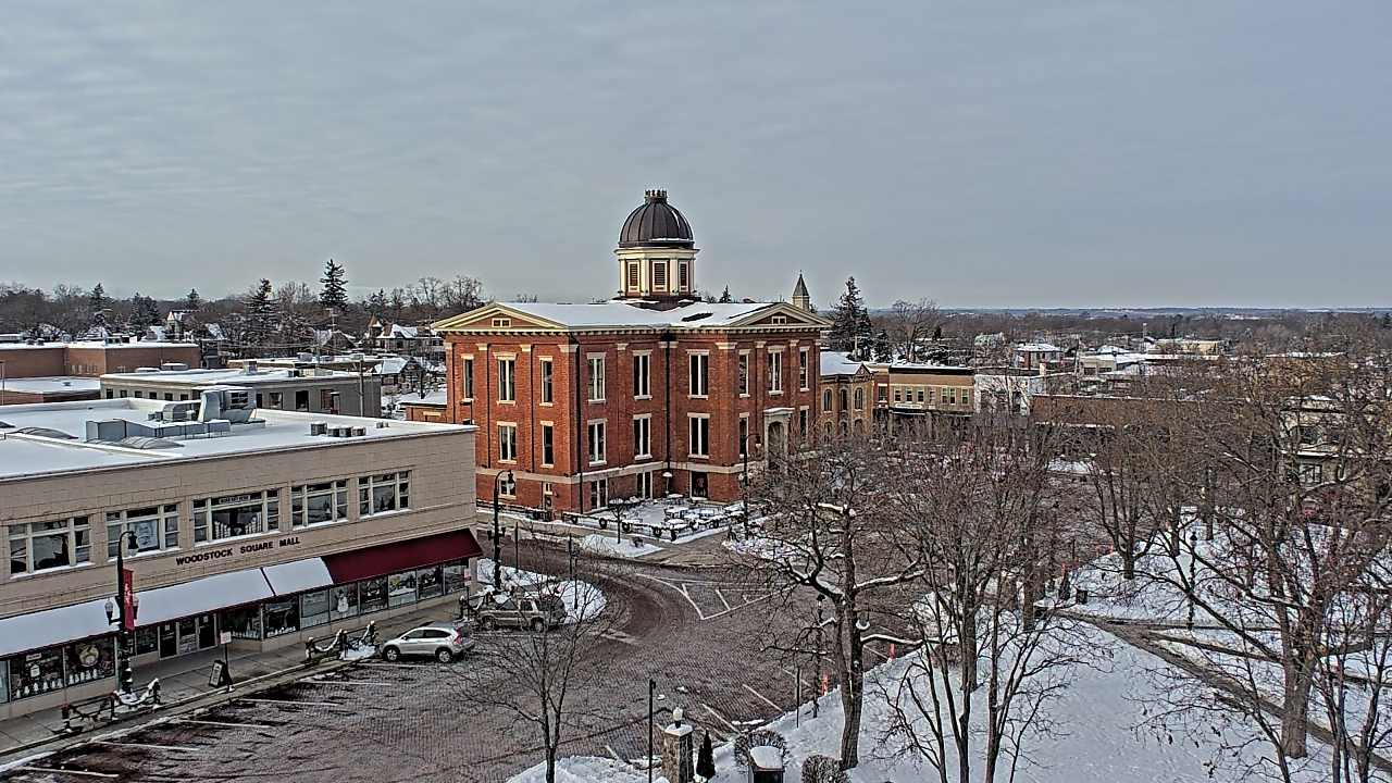 Thumbnail for current weather camera view from City of Woodstock in Woodstock, Illinois