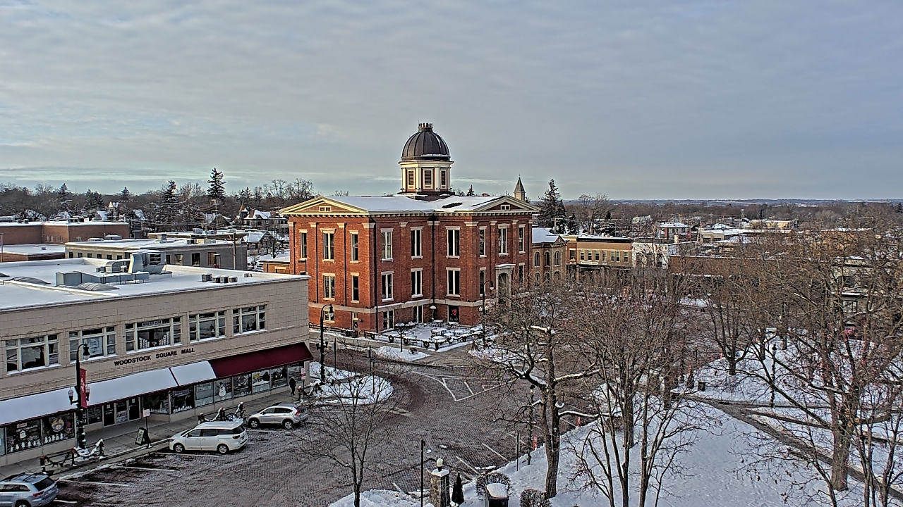 Thumbnail for current weather camera view from City of Woodstock in Woodstock, Illinois