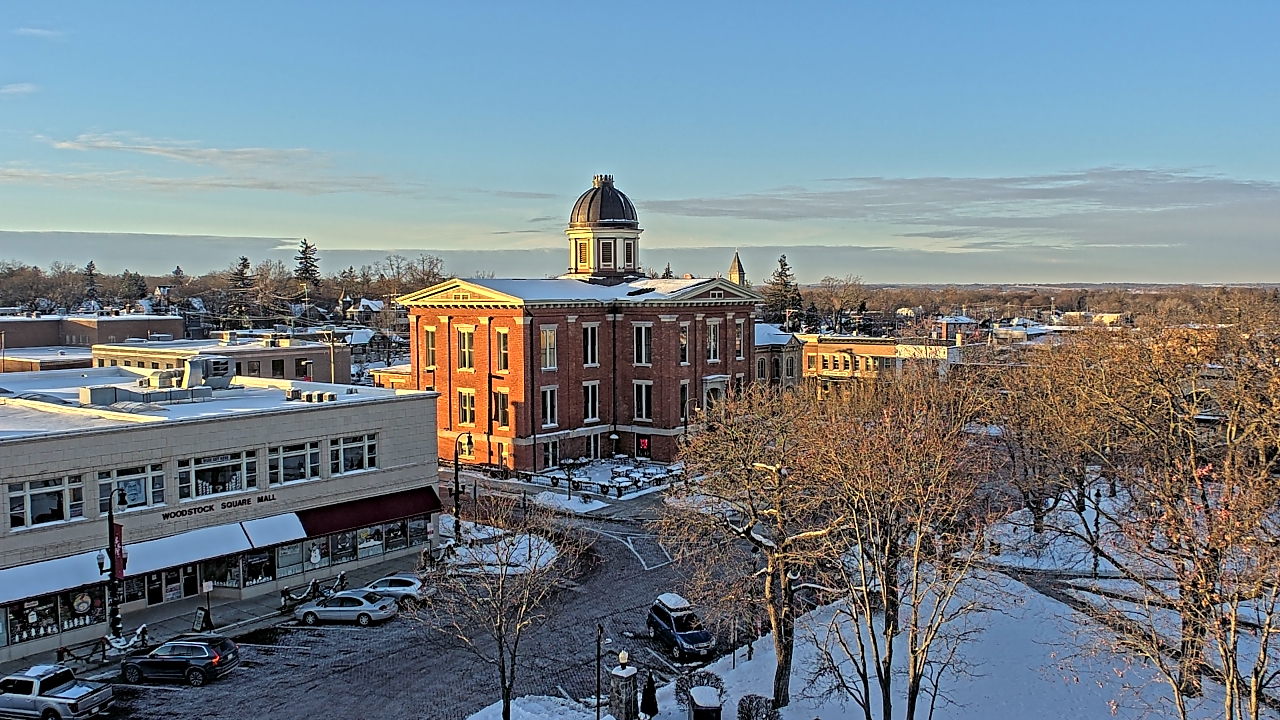 Thumbnail for current weather camera view from City of Woodstock in Woodstock, Illinois