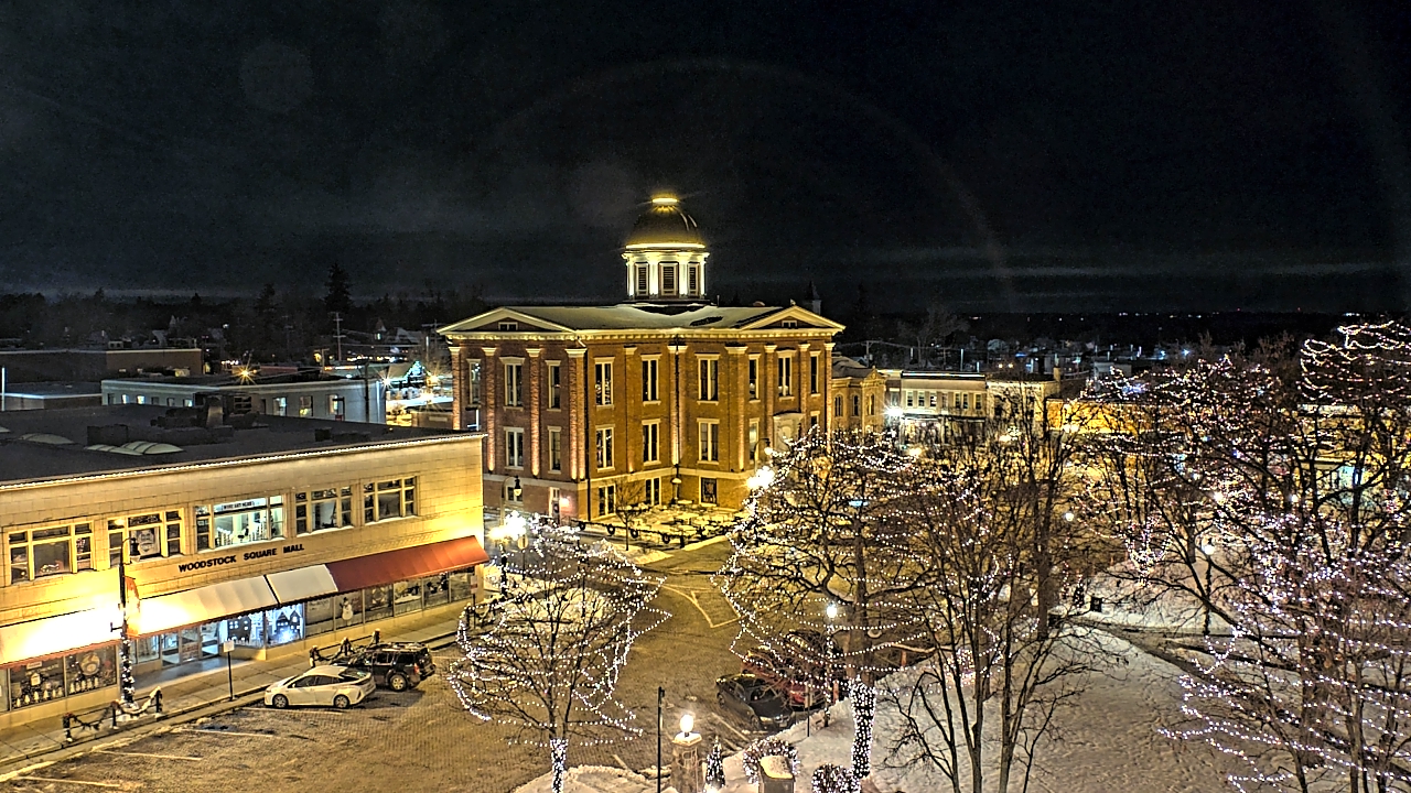 Thumbnail for current weather camera view from City of Woodstock in Woodstock, Illinois