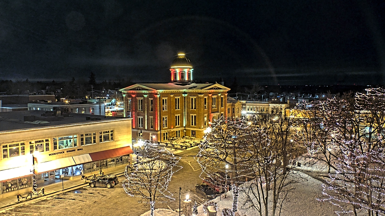 Thumbnail for current weather camera view from City of Woodstock in Woodstock, Illinois