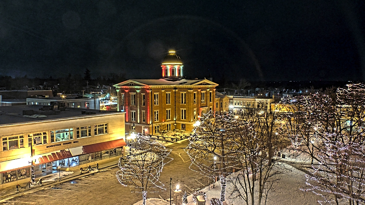 Thumbnail for current weather camera view from City of Woodstock in Woodstock, Illinois