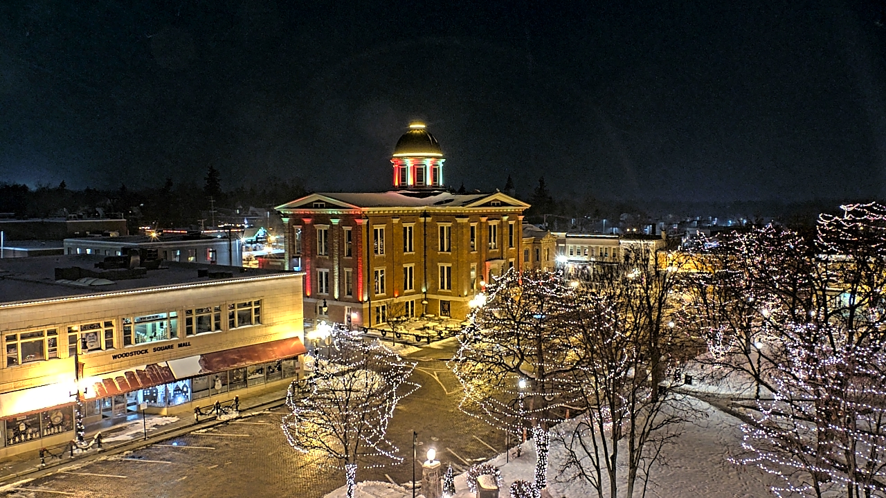 Thumbnail for current weather camera view from City of Woodstock in Woodstock, Illinois