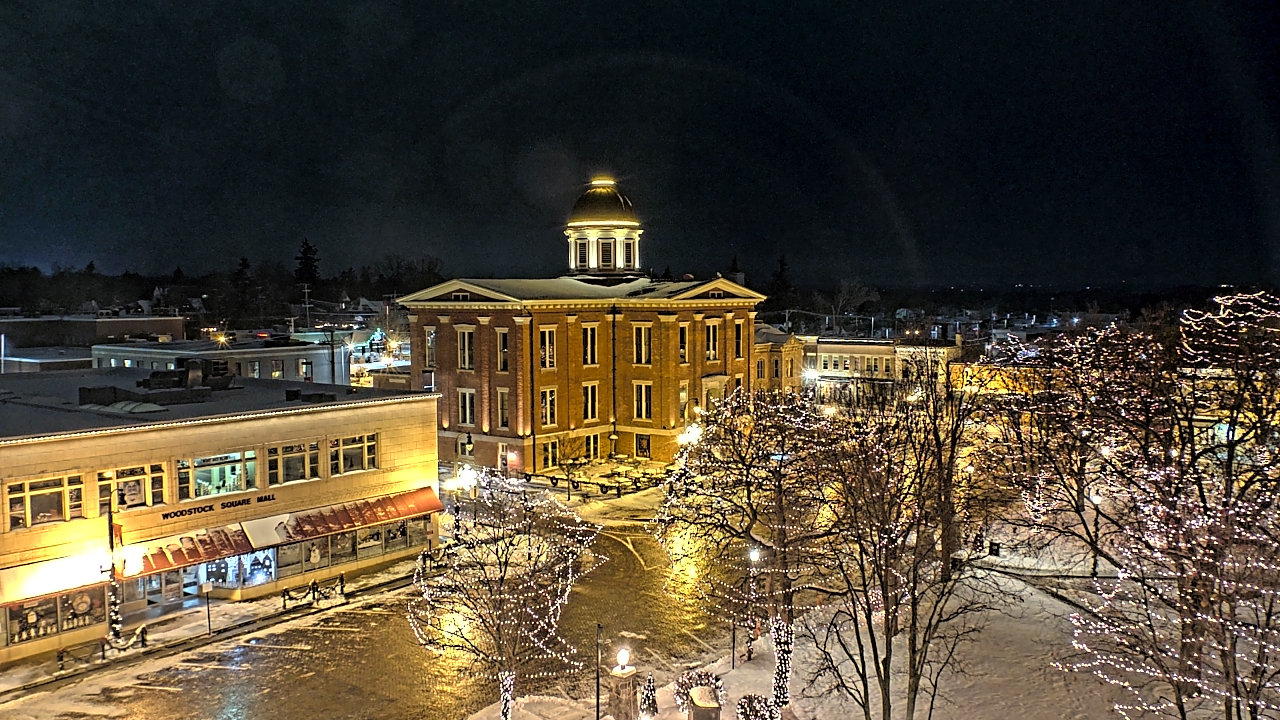 Thumbnail for current weather camera view from City of Woodstock in Woodstock, Illinois