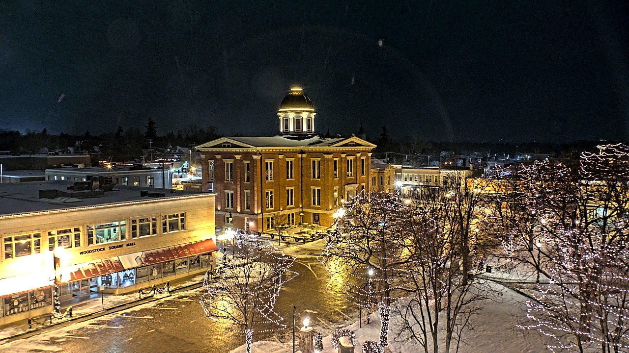 Thumbnail for current weather camera view from City of Woodstock in Woodstock, Illinois