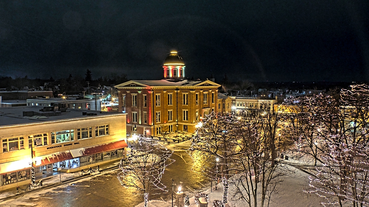 Thumbnail for current weather camera view from City of Woodstock in Woodstock, Illinois