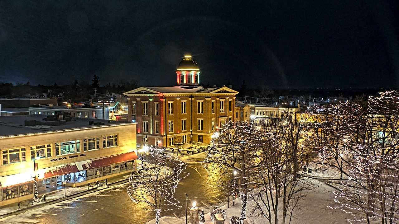 Thumbnail for current weather camera view from City of Woodstock in Woodstock, Illinois