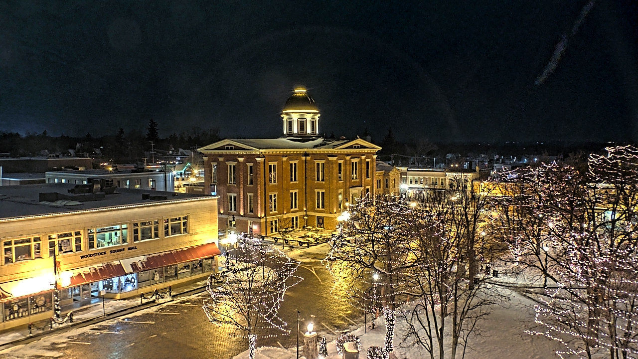 Thumbnail for current weather camera view from City of Woodstock in Woodstock, Illinois