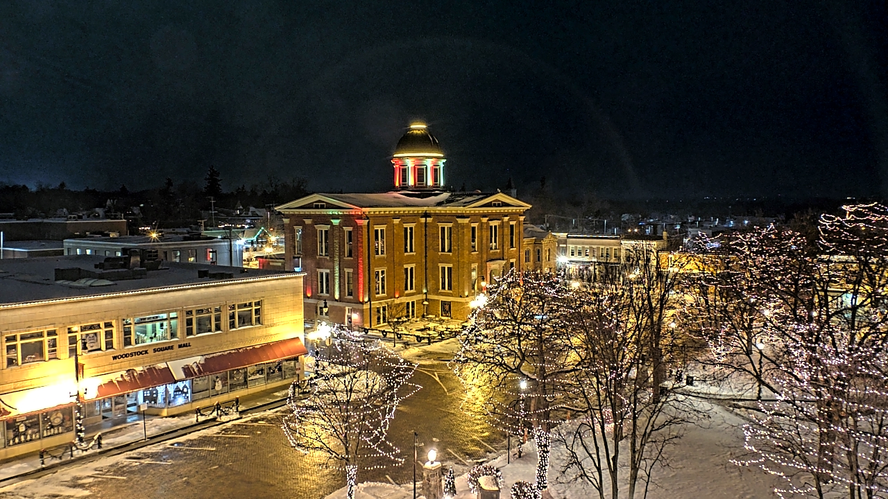 Thumbnail for current weather camera view from City of Woodstock in Woodstock, Illinois