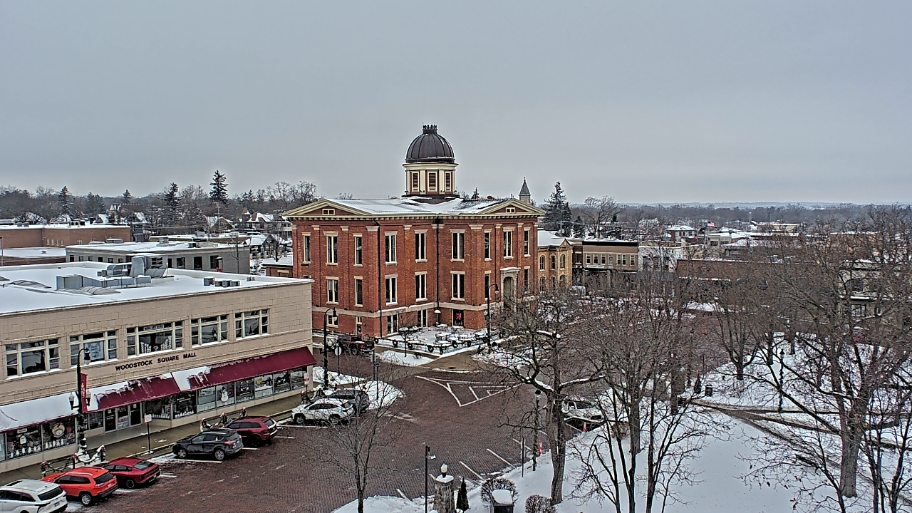 Thumbnail for current weather camera view from City of Woodstock in Woodstock, Illinois