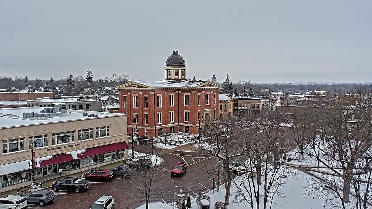 Thumbnail for current weather camera view from City of Woodstock in Woodstock, Illinois