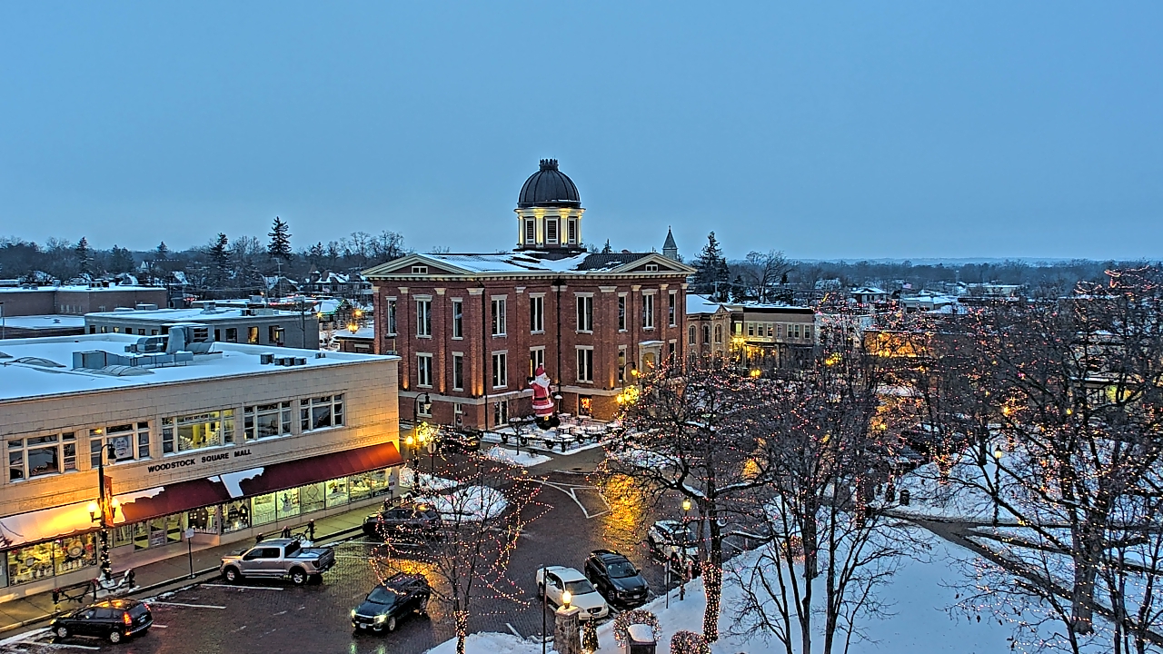 Thumbnail for current weather camera view from City of Woodstock in Woodstock, Illinois